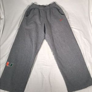 Nike University of Miami Sweatpants